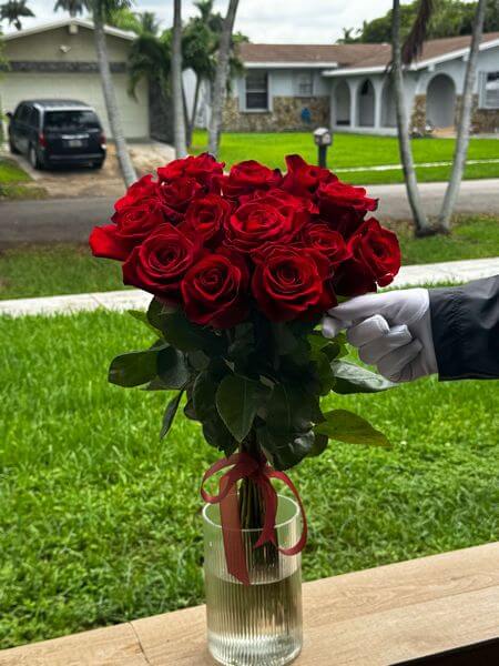 2 Dozen Red Roses