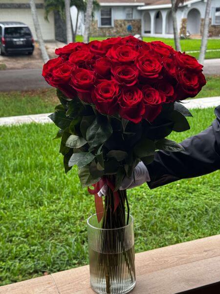 4 Dozen Red Roses
