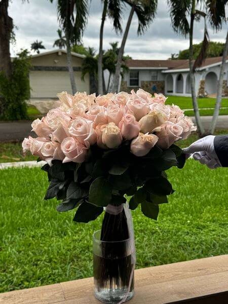 51 Pink Roses