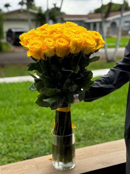 51 Yellow Roses