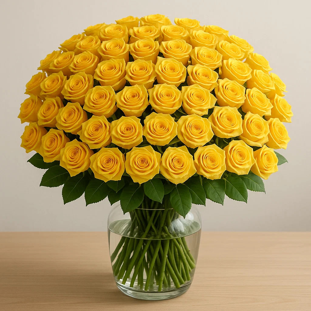 Yellow Roses Bouquet