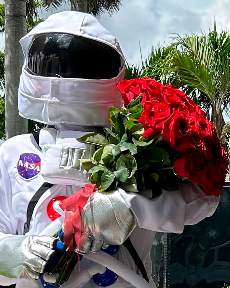 White Astronaut