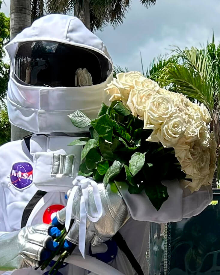 White Astronaut