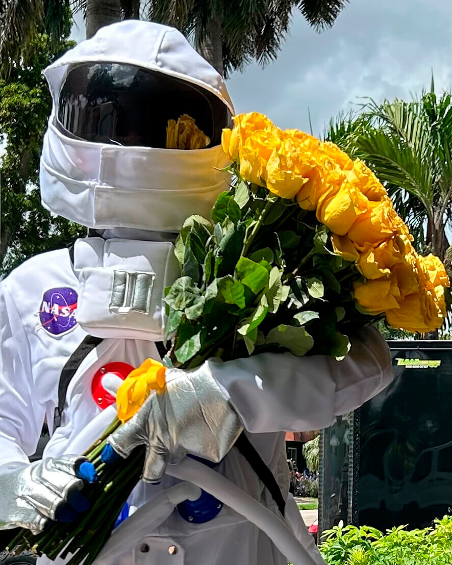 White Astronaut