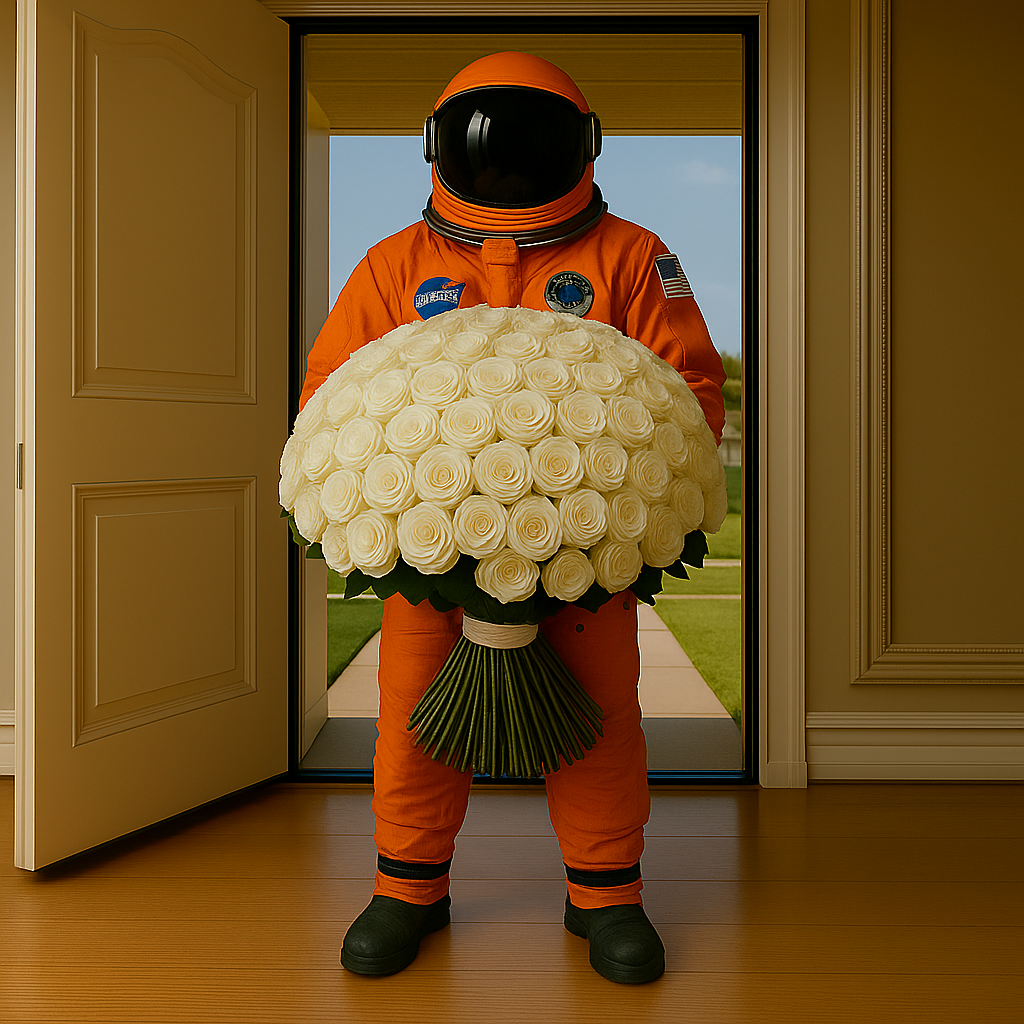 Orange Astronaut